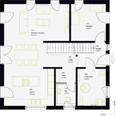 Einfamilienhaus zum Kauf 461.529 € 5 Zimmer 162 m² 679 m² Grundstück Waltringen Ense 59469