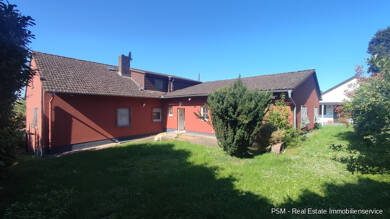 Einfamilienhaus zur Miete 1.200 € 3 Zimmer 100 m² 400 m² Grundstück Büdesheim Schöneck / Kilianstädten 61137