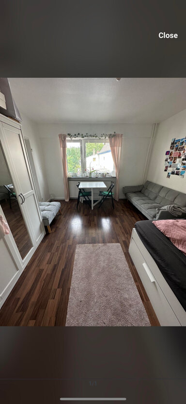 Studio zur Miete 530 € 1 Zimmer 30 m² EG frei ab sofort SCHWANHEIMERSTR 75 Niederrad Frankfurt am Main 60528