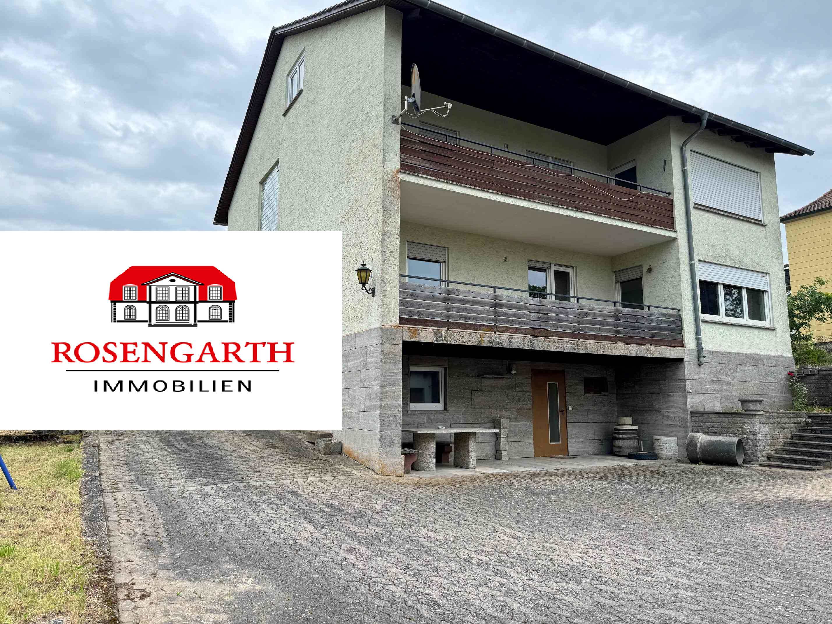 Mehrfamilienhaus zum Kauf 490.000 € 10 Zimmer 265 m²<br/>Wohnfläche 2.676 m²<br/>Grundstück Kleinrinderfeld 97271