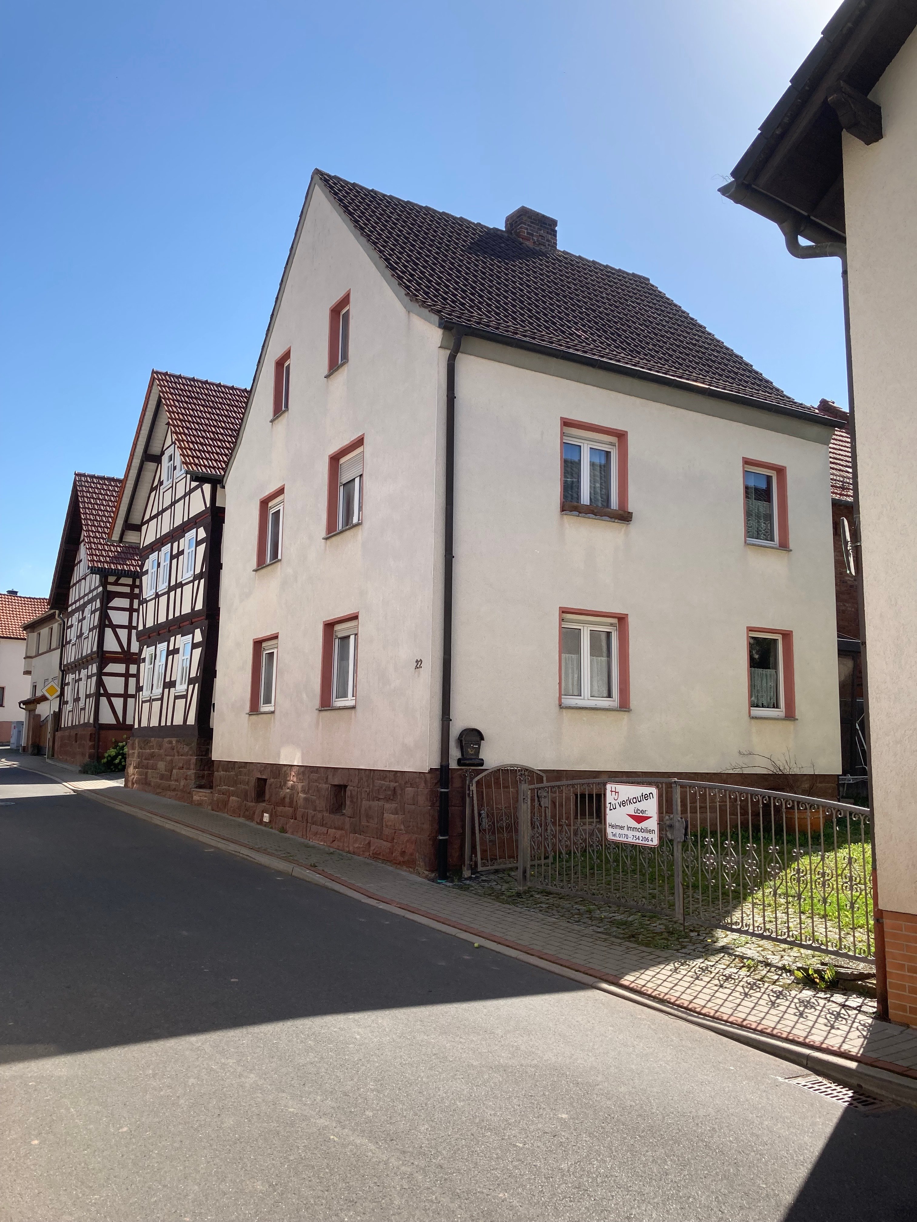 Einfamilienhaus zum Kauf 56.500 € 5 Zimmer 110 m²<br/>Wohnfläche 809 m²<br/>Grundstück Bermbach Buttlar 36419