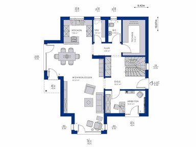 Einfamilienhaus zum Kauf 620.730 € 6 Zimmer 179,9 m² 492 m² Grundstück Wildbader Str. 50/2 Rötenbach Bad-Teinach 75385