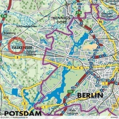 Grundstück zum Kauf 450.000 € 1.141 m² Grundstück Finkenkrug Falkensee 14612