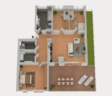 Wohnung zum Kauf Provisionsfrei 782.125 € 4 Zimmer 124,4 m² 3. Geschoss Wilhelminenschule Schleswig 24837