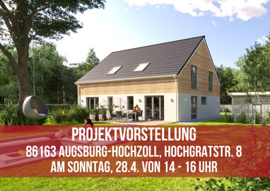Doppelhaushälfte zum Kauf 679.535 € 4 Zimmer 119 m² 259 m² Grundstück Lechhausen - Ost Augsburg / Lechhausen 86165