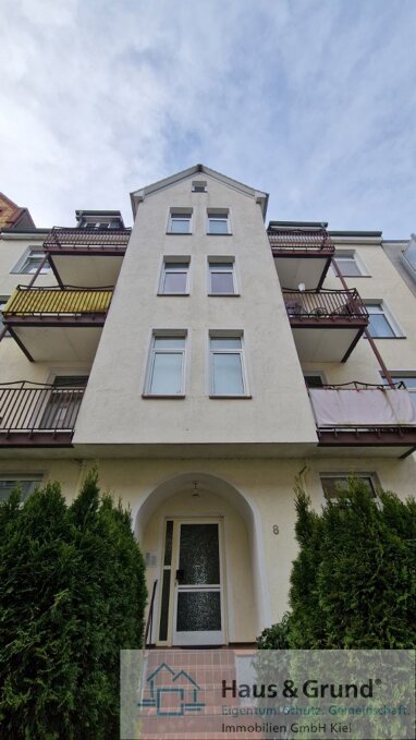 Wohnung zur Miete 334 € 1 Zimmer 20 m² 4. Geschoss Kämpenstr. 8 Wik Bezirk 1 Kiel 24106