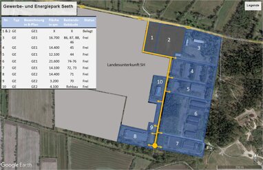 Gewerbepark zum Kauf Provisionsfrei 94.030 m² Grundstück Hauptstraße 100 Seeth Seeth 25878