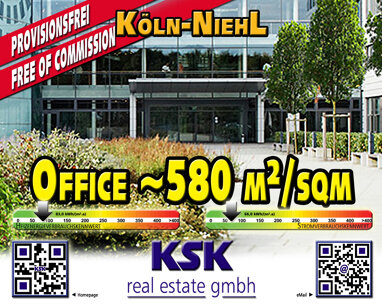 Bürogebäude zur Miete Provisionsfrei 580 m² Bürofläche teilbar von 580 m² bis 16.641 m² Niehl Köln 50735