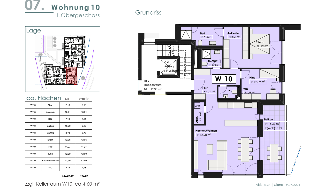 Wohnung zum Kauf Provisionsfrei 595.000 € 3 Zimmer 114,8 m²<br/>Wohnfläche Euren 4 Trier 54294