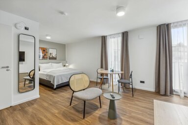 Wohnung zur Miete Wohnen auf Zeit 2.024 € 1 Zimmer 28 m² frei ab sofort Graumannsweg Hohenfelde Hamburg 22087