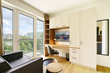 Wohnung zur Miete Wohnen auf Zeit 997 € 1 Zimmer 26 m² frei ab 16.08.2024 Mitte Berlin 10249