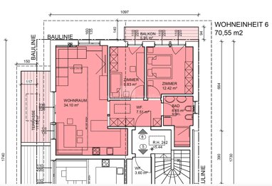 Wohnung zum Kauf 590.000 € 3 Zimmer 70 m² 2. Geschoss Antholz Mittertal 39030