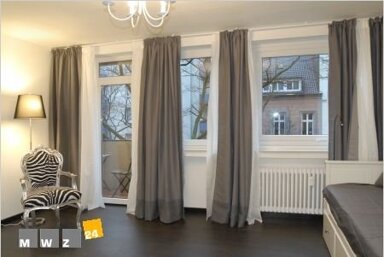 Wohnung zur Miete Wohnen auf Zeit 980 € 1,5 Zimmer 32 m² frei ab 01.06.2025 Unterbilk Düsseldorf 40217