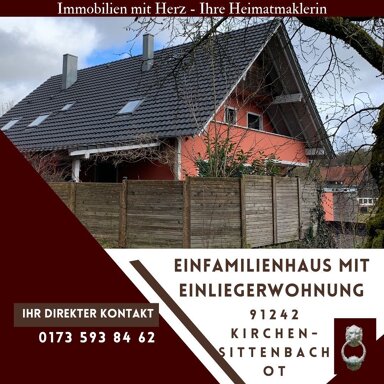 Einfamilienhaus zum Kauf 799.000 € 13 Zimmer 369,9 m² 1.117 m² Grundstück Wallsdorf Kirchensittenbach 91241