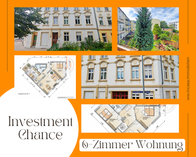 Maisonette zum Kauf 254.698 € 6 Zimmer 148,1 m² 2. Geschoss Braunschweiger Straße 33 Sudenburg Magdeburg 39112