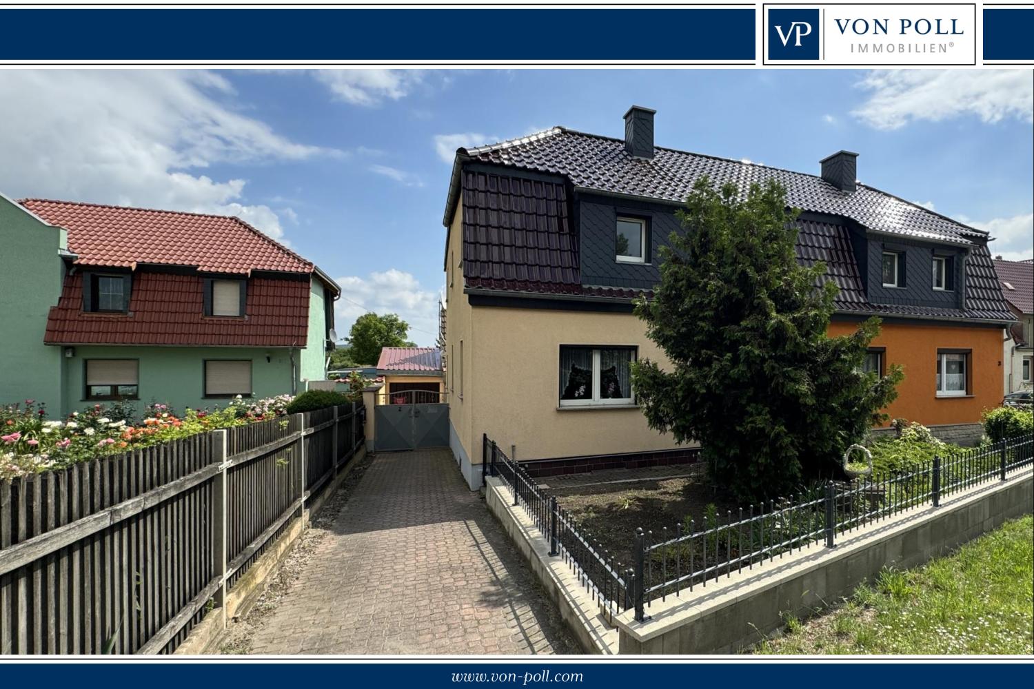 Doppelhaushälfte zum Kauf 205.000 € 6 Zimmer 122,6 m²<br/>Wohnfläche 564 m²<br/>Grundstück Wethau Wethau 06618