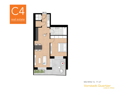 Wohnung zum Kauf 285.000 € 2 Zimmer 71 m² 3. Geschoss Homburg Homburg 66424