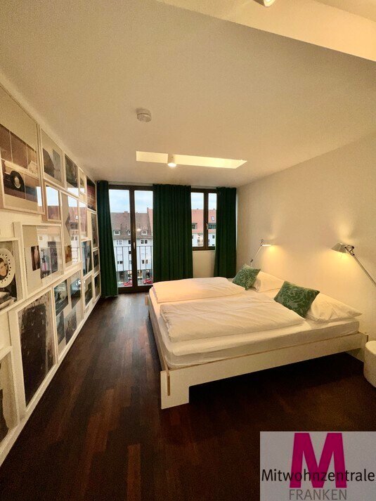 Wohnung zur Miete Wohnen auf Zeit 1.595 € 2 Zimmer 70 m²<br/>Wohnfläche Ab sofort<br/>Verfügbarkeit Altstadt / St. Lorenz Nürnberg 90402