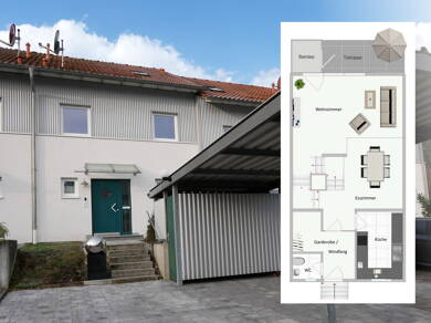 Reihenmittelhaus zum Kauf 498.000 € 6 Zimmer 134,7 m² 203 m² Grundstück Ebermannstadt Ebermannstadt 91320