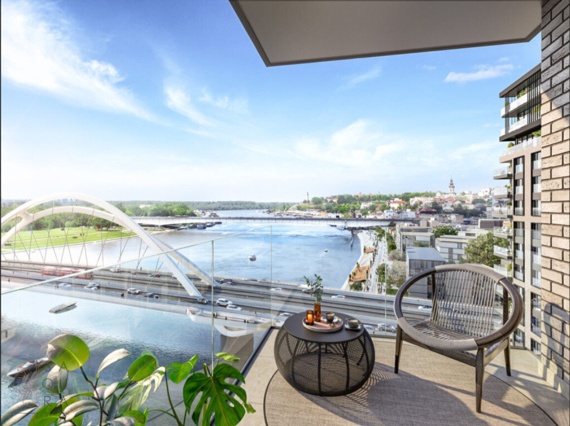 Wohnung zum Kauf provisionsfrei 339.888 € 2 Zimmer 61,7 m²<br/>Wohnfläche Belgrade Waterfront