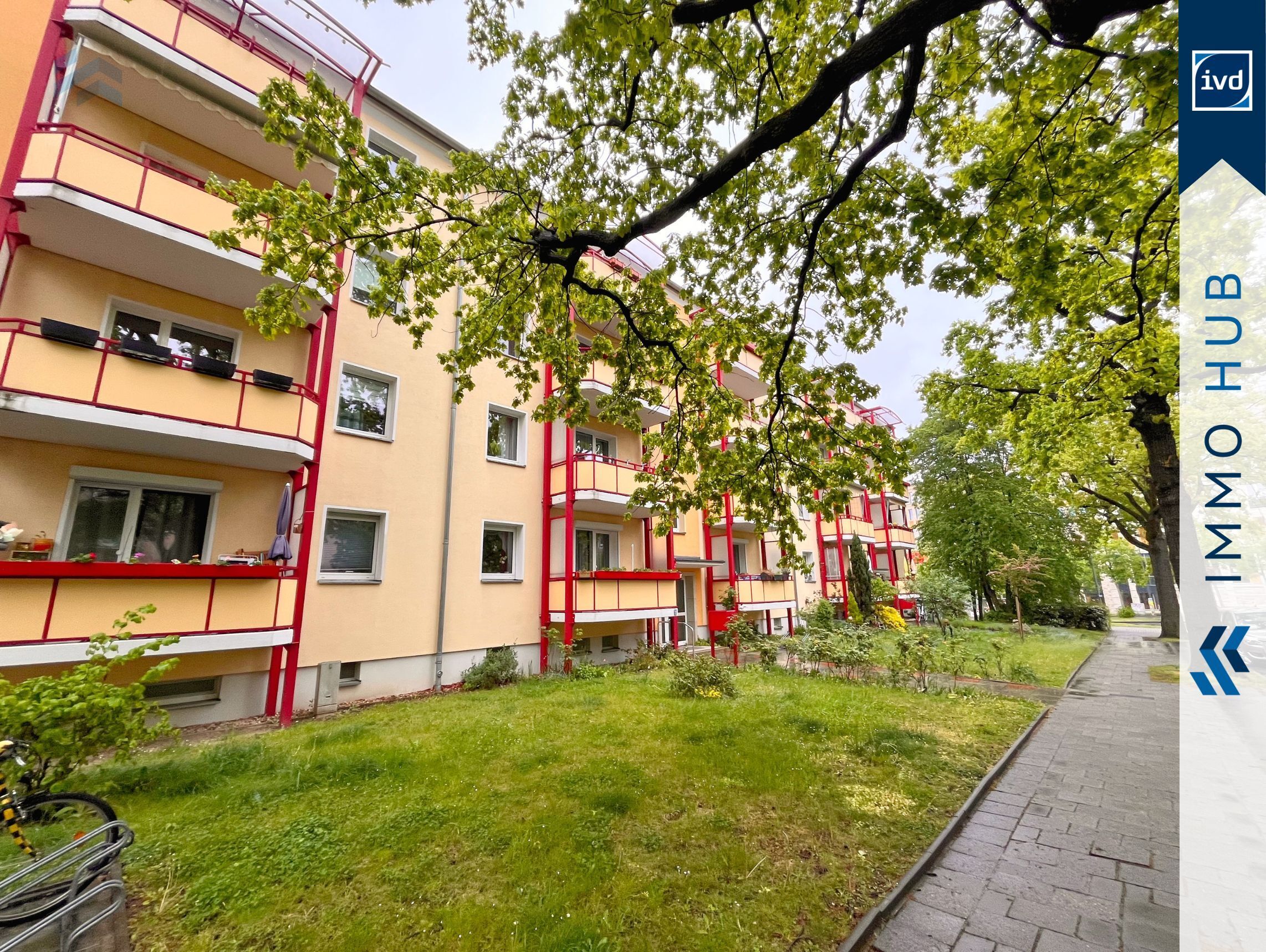 Wohnung zum Kauf 169.000 € 3 Zimmer 60,2 m²<br/>Wohnfläche 2. Stock<br/>Geschoss Südvorstadt-West (Nürnberger Platz/TU) Dresden 01069