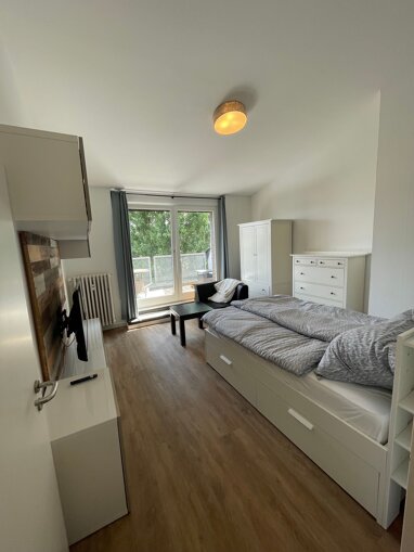 Wohnung zur Miete 1.000 € 1,5 Zimmer 40 m² 4. Geschoss Kennedydamm 5 Golzheim Düsseldorf 40476