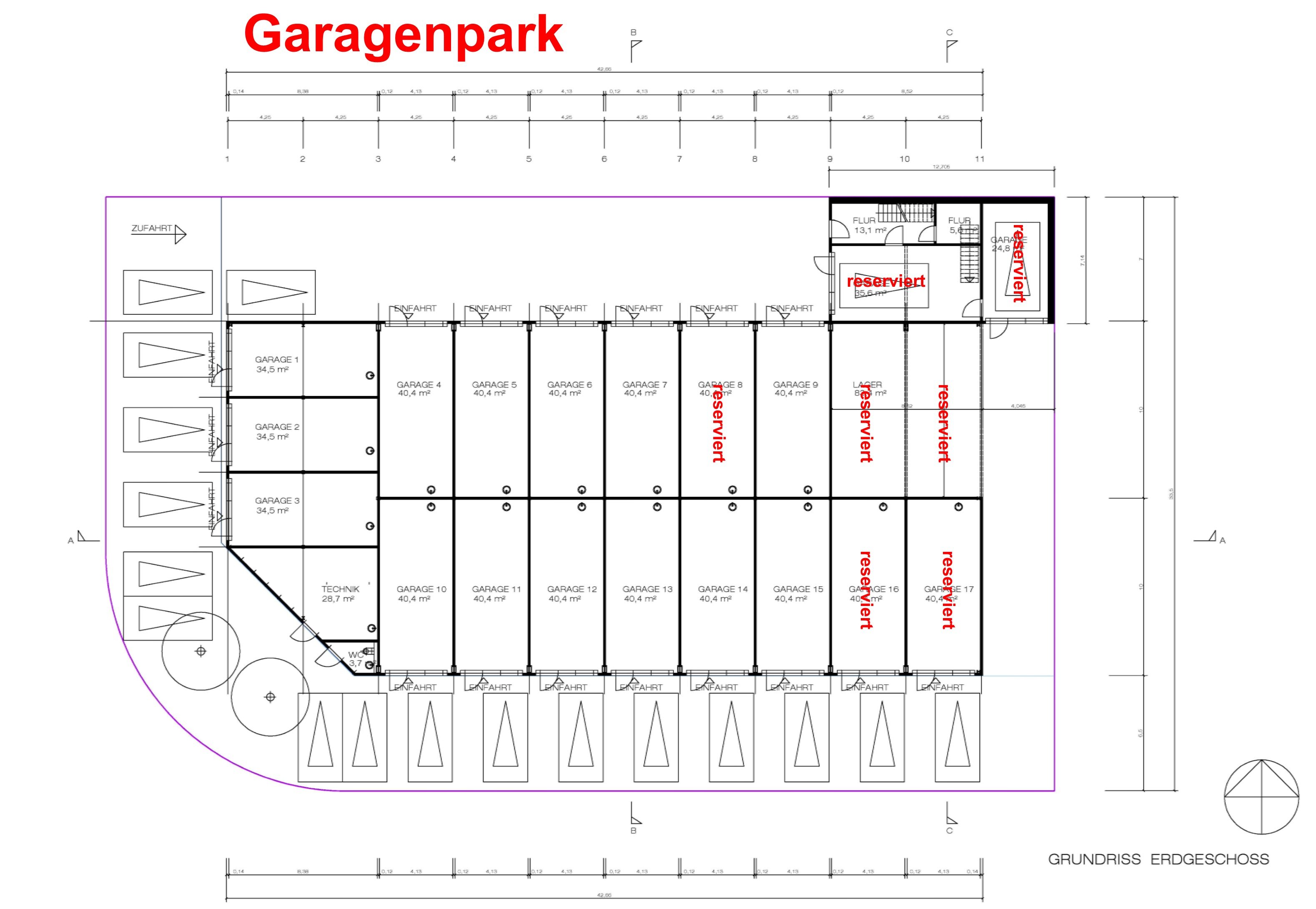 Garage/Stellplatz zum Kauf 105.000 CHF Ramsen 8262