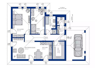 Haus zum Kauf 776.334 € 3 Zimmer 97 m² 439 m² Grundstück Budenheim 55257