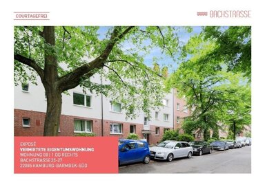 Wohnung zum Kauf provisionsfrei als Kapitalanlage geeignet 255.000 € 2 Zimmer 46,9 m² Bachstraße 25 Barmbek - Süd Hamburg 22083