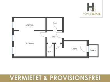 Wohnung zum Kauf provisionsfrei 184.000 € 2 Zimmer 60 m² EG Arndtstraße 31 Südvorstadt Leipzig 04275