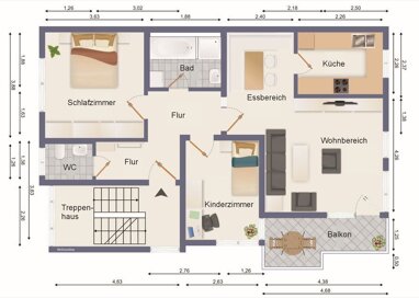 Wohnung zum Kauf 280.000 € 3,5 Zimmer 75 m² Endersbach Weinstadt 71384