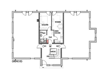 Wohnung zur Miete 588 € 1,5 Zimmer 49 m² Erdgeschoss Kirchweg 2 Rott Rott am Inn 83543