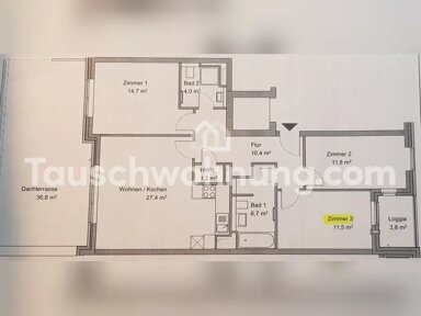 Wohnung zur Miete Tauschwohnung 1.769 € 4 Zimmer 108 m² EG Sasel Hamburg 22041