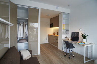 Studio zur Miete 630 € 1 Zimmer 21 m² 2. Geschoss frei ab 01.03.2025 Oberschelderweg 27 Heddernheim Frankfurt am Main 60439