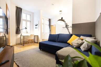 Wohnung zur Miete Wohnen auf Zeit 1.820 € 2 Zimmer 50 m² frei ab 02.01.2025 Scharrenstraße Nördliche Innenstadt Halle (Saale) 06108