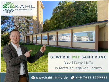 Bürogebäude zur Miete 1.050 € 6 Zimmer 100 m² Bürofläche Ost Lörrach 79540