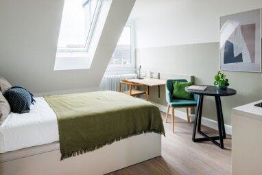 Wohnung zur Miete 1.368 € 1 Zimmer 22 m² 4. Geschoss Mefferdatisstraße 23 Markt Aachen 52062