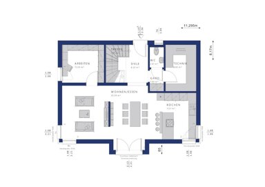 Villa zum Kauf 793.208 € 5 Zimmer 155,2 m² 461 m² Grundstück Blankenburg Berlin 13129