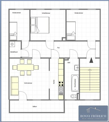 Wohnung zur Miete 779 € 4 Zimmer 120 m² 2. Geschoss Lichtenstein Lichtenstein/Sachsen 09350