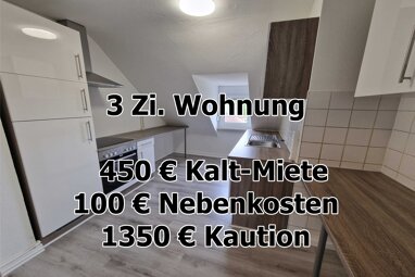 Wohnung zur Miete 450 € 3 Zimmer 60 m² 3. Geschoss Neugasse 10 Innenstadt - Ost Pirmasens 66954
