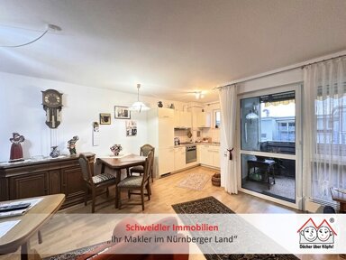 Wohnung zur Miete 550 € 2 Zimmer 54 m² 3. Geschoss Neunkirchen Neunkirchen a. Sand 91233