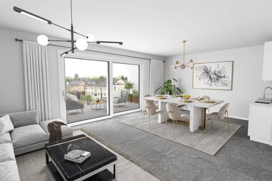 Penthouse zur Miete 1.145 € 3 Zimmer 82 m² 3. Geschoss Delhoven Dormagen / Delhoven 41540