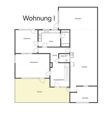 Wohnung zur Miete 750 € 2 Zimmer 84 m² EG frei ab sofort Kesten 54518