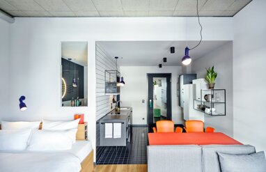 Wohnung zur Miete Wohnen auf Zeit 1.995 € 1 Zimmer 30 m² frei ab sofort Herforder Straße Güterbahnhof - Ost Bielefeld 33602