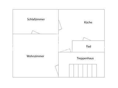 Wohnung zur Miete Tauschwohnung 365 € 2 Zimmer 46 m² 2. Geschoss Holweide Köln 51067