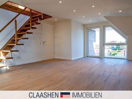 Maisonette zur Miete - Erstbezug 695 € 2 Zimmer 65 m² 2. Geschoss Hage 26524