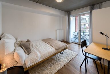 Wohnung zur Miete Wohnen auf Zeit 845 € 2 Zimmer 11,1 m² frei ab 06.01.2025 Gref-Völsing-Straße 15 Ostend Frankfurt am Main 60314