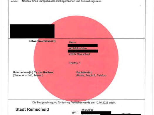 Gewerbegrundstück zum Kauf 220.000 € 858 m² Grundstück Remscheid 42855