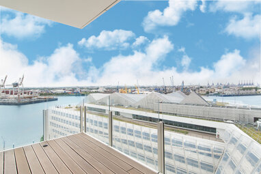Apartment zur Miete 1.850 € 2 Zimmer 68 m² 9. Geschoss HafenCity Hamburg 20457