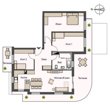 Wohnung zum Kauf 574.700 € 4 Zimmer 114,9 m² Auenstein Auenstein-Ilsfeld 74360